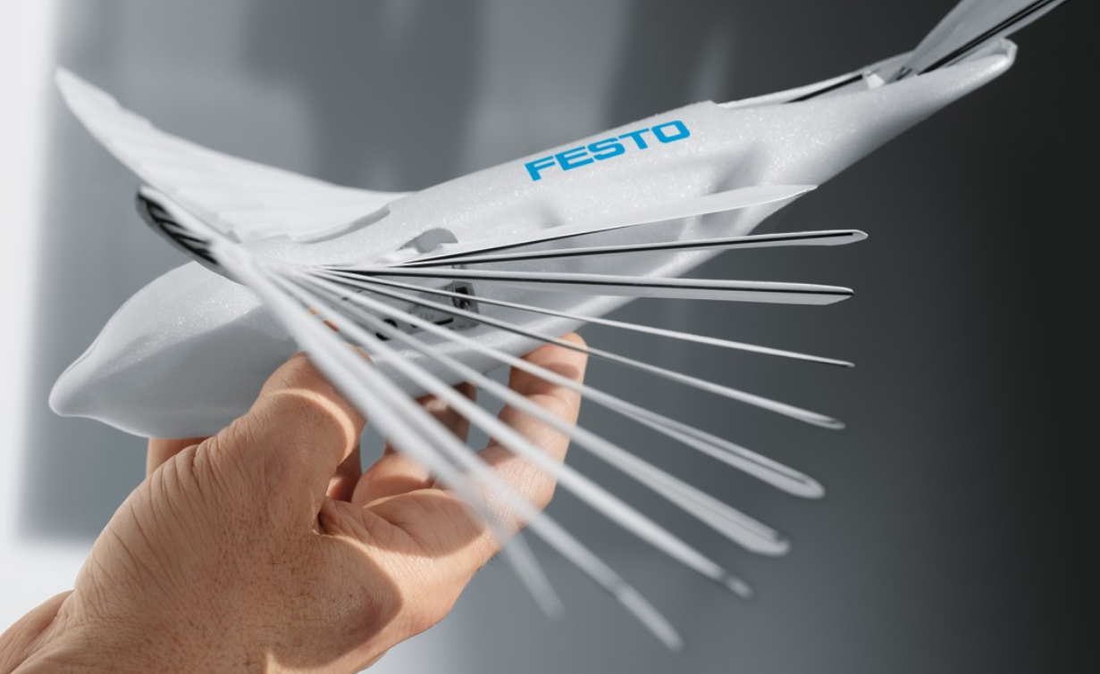 Graceful robotic swifts take flight in latest Festo demo