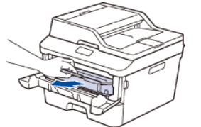 How to Remove toner cartridge assemblies and drum units from the machine.